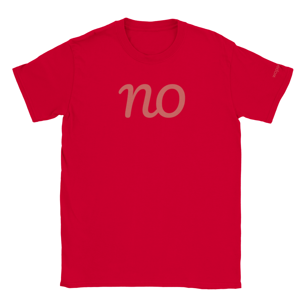 wopodom Unisex Crewneck T-shirt NO