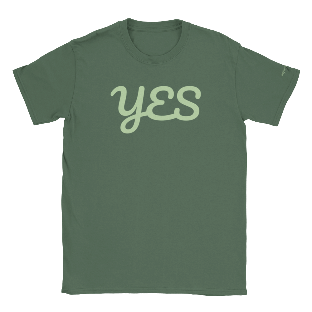 wopodom Unisex Crewneck T-shirt YES