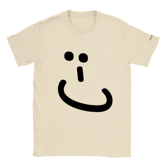 wopodo Unisex T-shirt met ronde hals SMILE